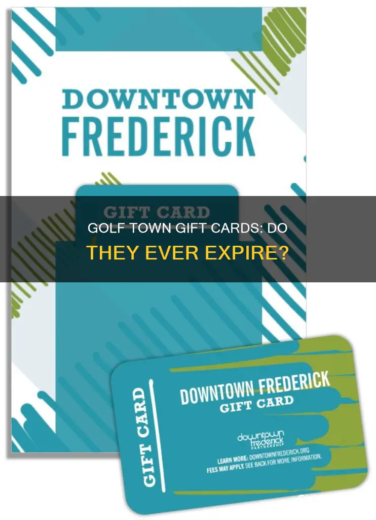 do golf town gift cards expire
