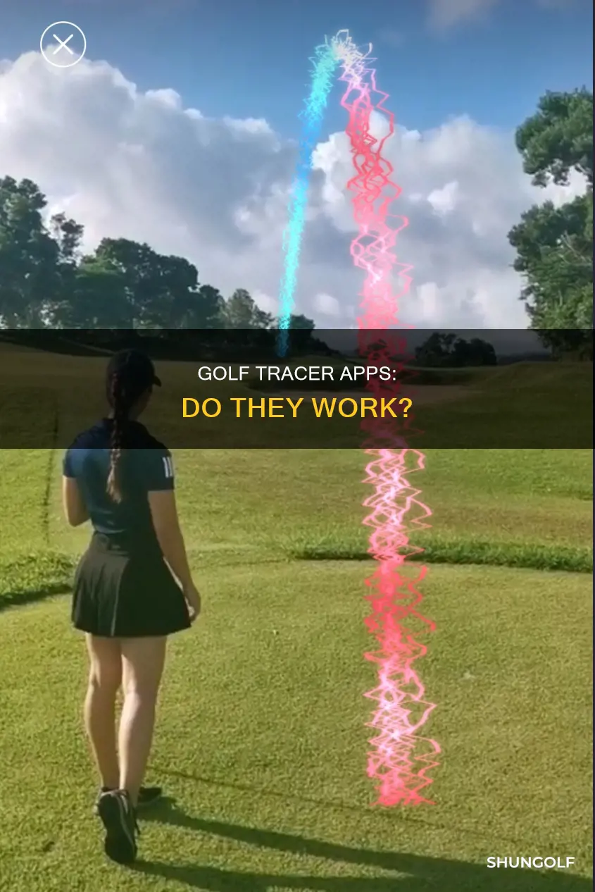 do golf tracer apps work