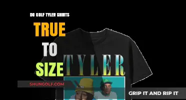 Golf Tyler Shirts: Sizing Guide for the Perfect Fit