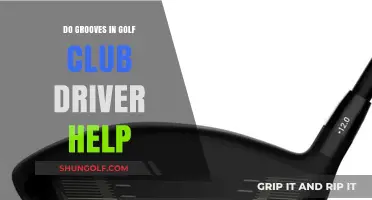 Do Grooves in Golf Club Drivers Enhance Performance and Distance?