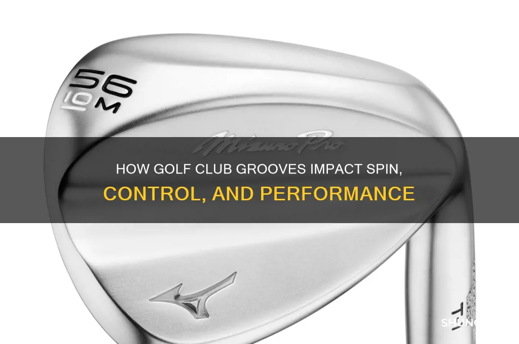 do grooves on golf clubs