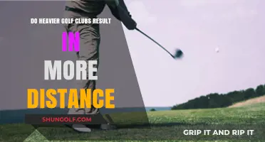 Heavier Golf Clubs: Do They Really Add Extra Yards?