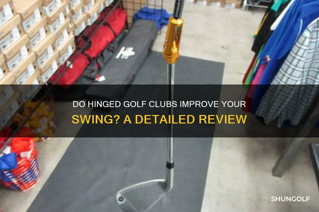 do hinged golf clubs work