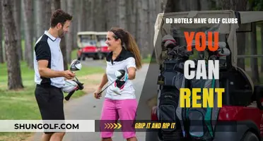 Can You Rent Golf Clubs at Hotels? A Traveler's Guide