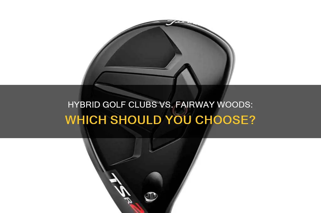 do hybrid golf clubs replace fairway woods