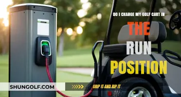 Should You Charge Your Golf Cart in the Run Position?