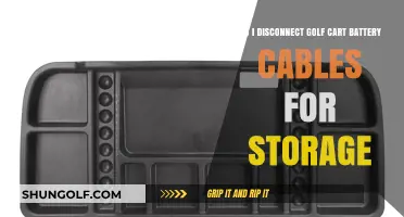 Should You Disconnect Golf Cart Battery Cables for Long-Term Storage?