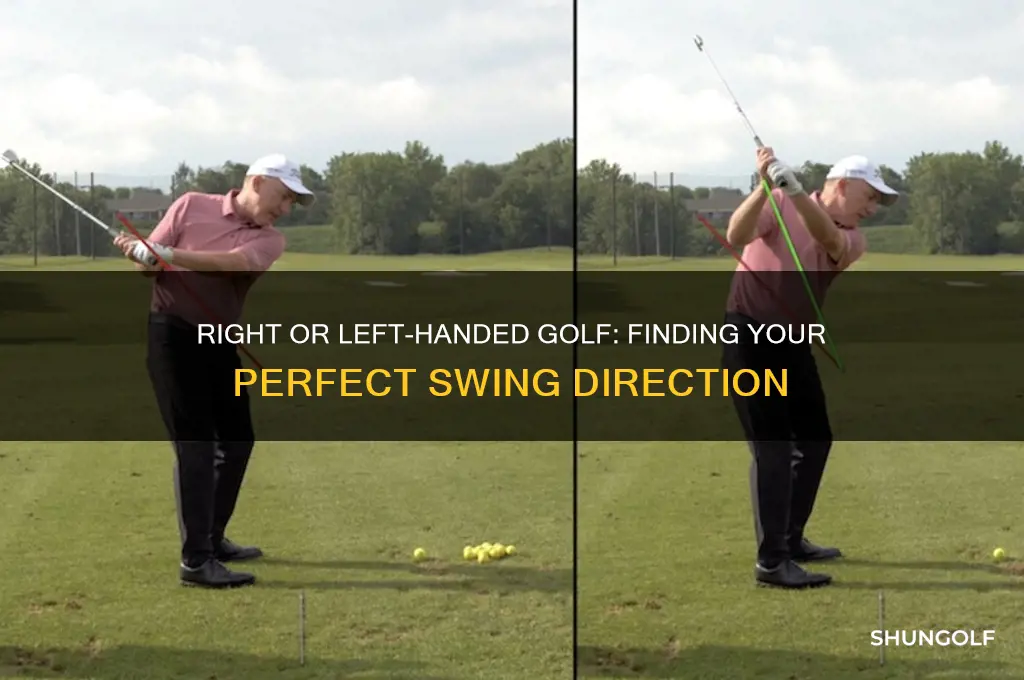 do i golf right or left handed