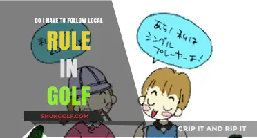 Local Golf Rules: Must You Follow Them? A Clear Guide