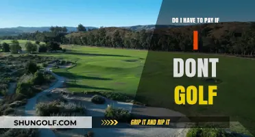 Non-Golfer Fees: Understanding Charges When You Don't Play Golf