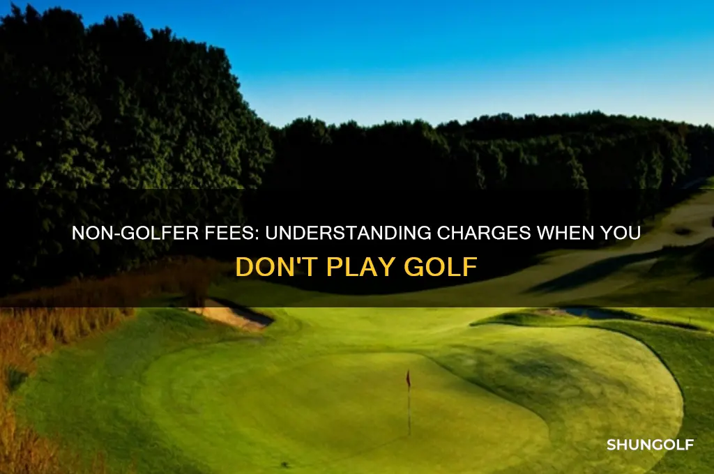 do i have to pay if i dont golf