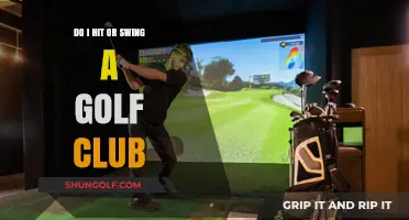 Mastering the Golf Swing: Hit or Swing the Club Effectively