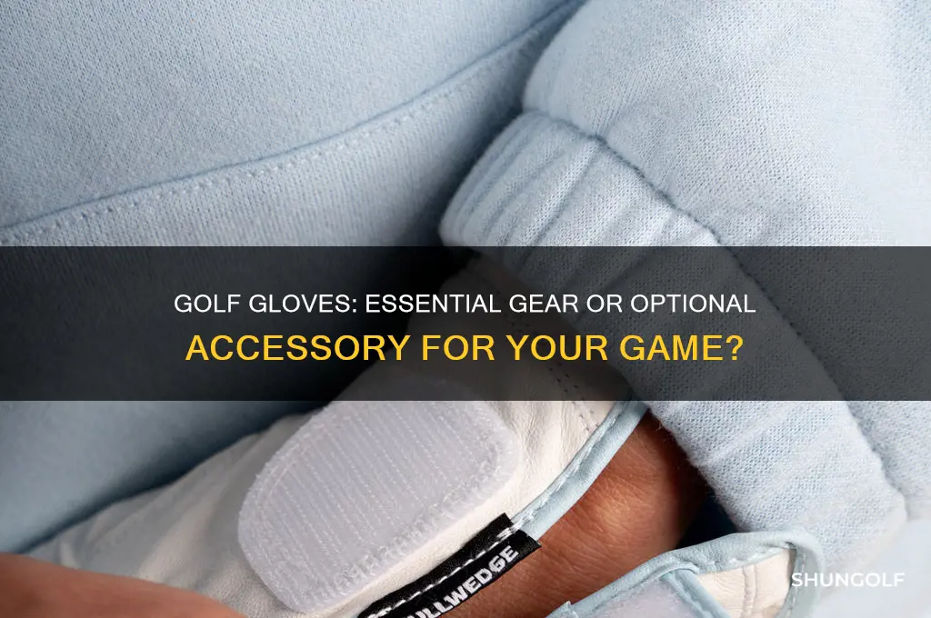 do i need a glove to play golf