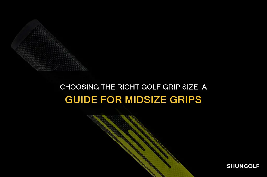do i need a midsize golf grip