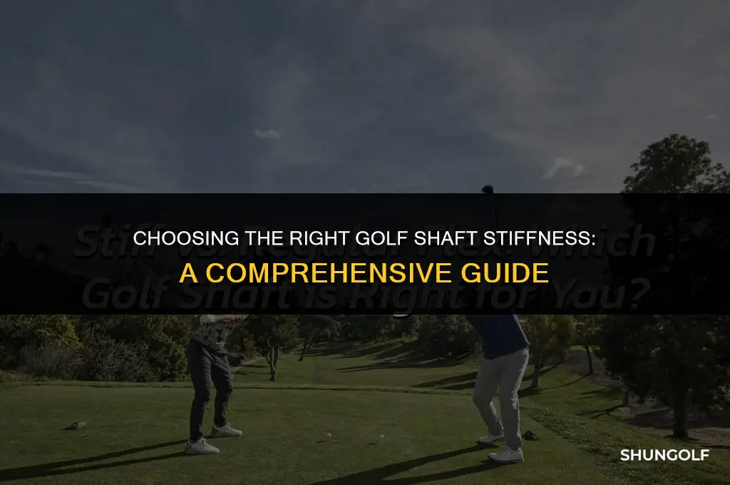 do i need a stiff golf shaft