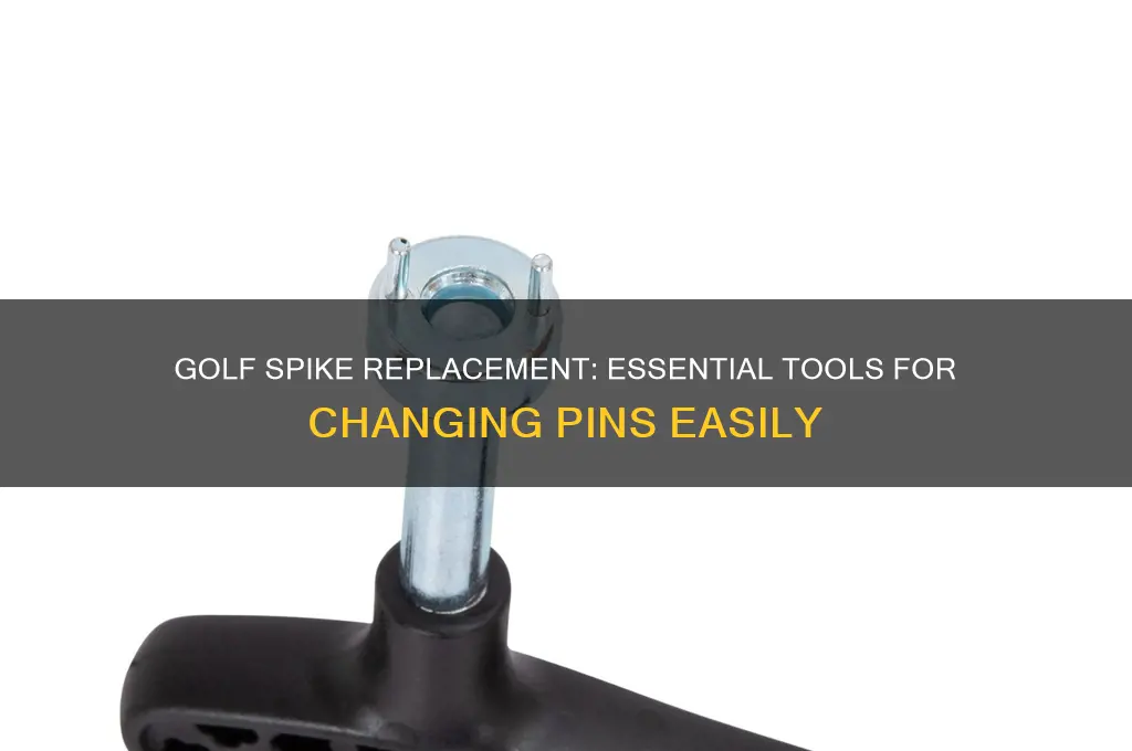 do i need a tool to replace pins golf spike