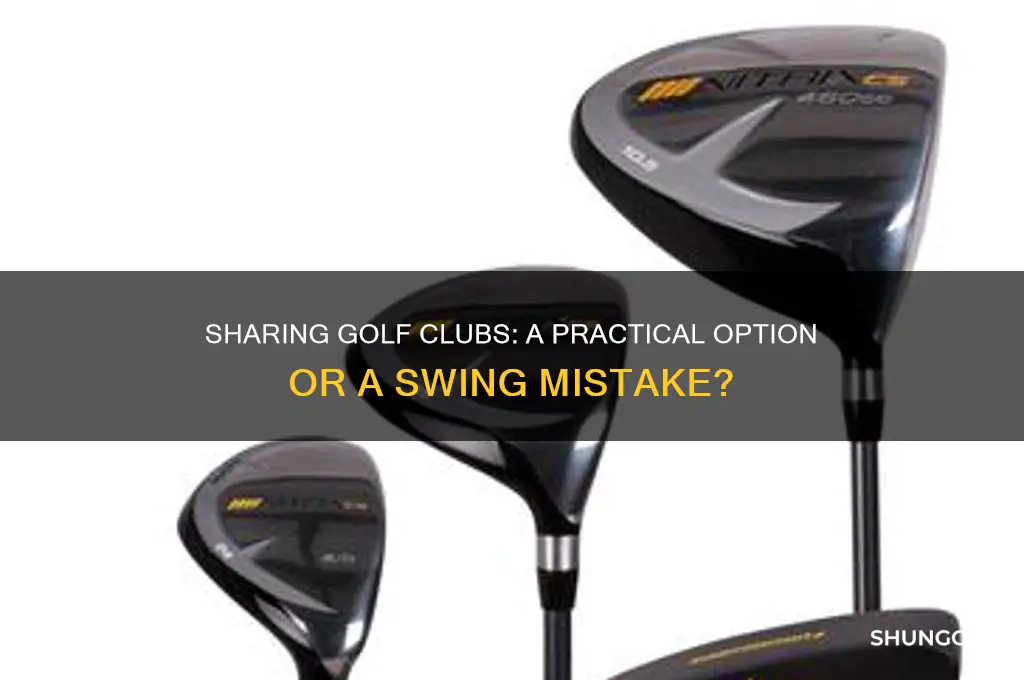 do i need clubs for golfing or can i share