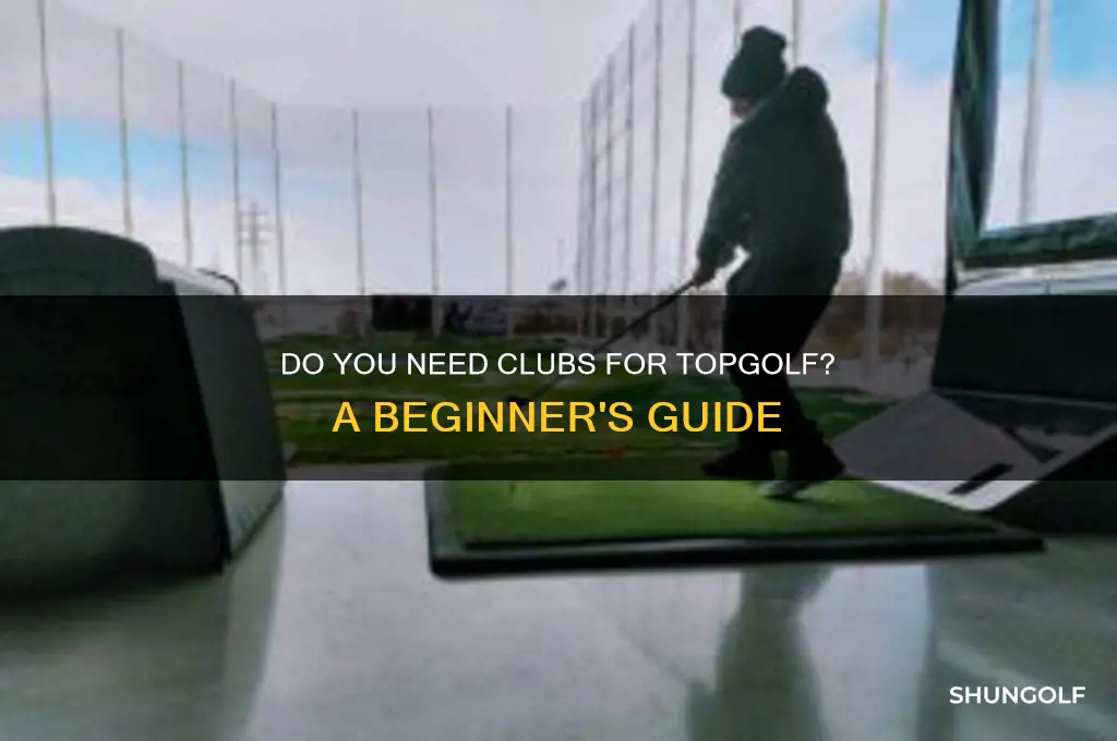 do i need clubs for top golf