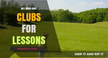 Golf Lessons 101: Do You Really Need Your Own Clubs?