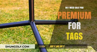 Golf Pad Premium: Essential for Tags or Optional Upgrade?
