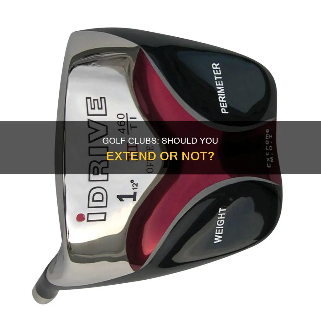 do i need my golf clubsextended