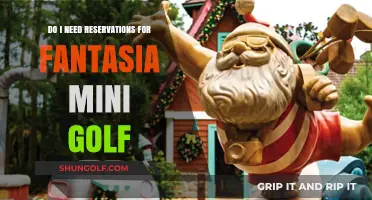Fantasia Mini Golf: Are Reservations Required for Your Visit?