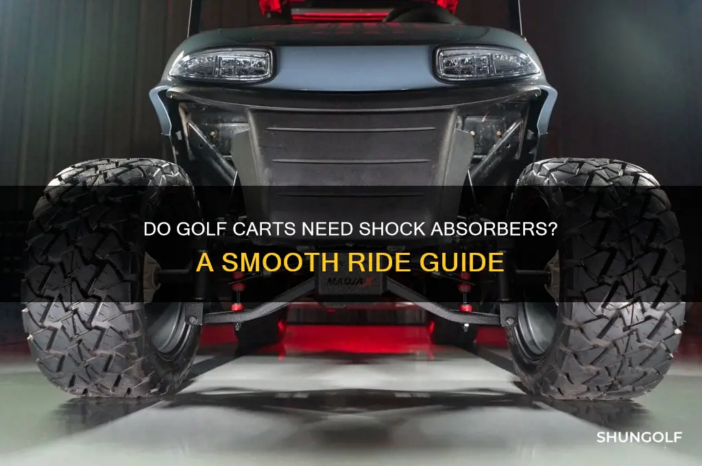 do i need shock absorbers on golf cart