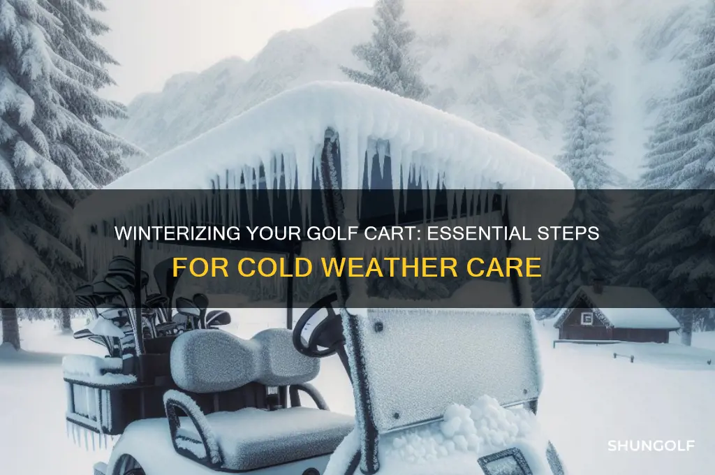 do i need to winterize my golf cart