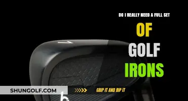 Do You Really Need a Full Set of Golf Irons?
