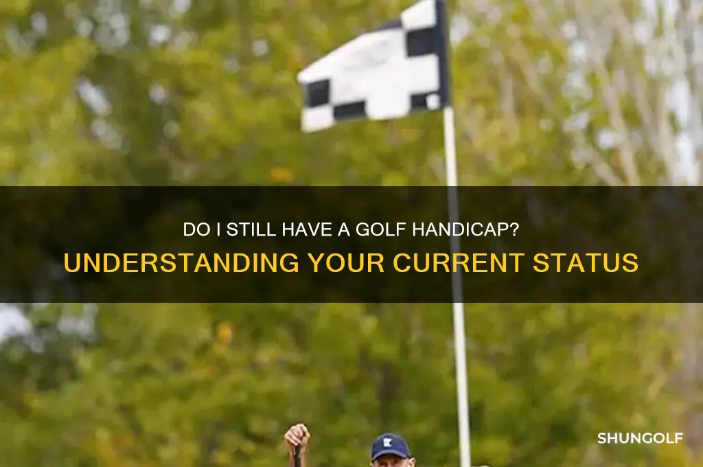 do i still have a golf handicap