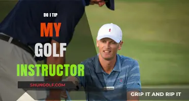 Golf Etiquette: Tipping Your Instructor