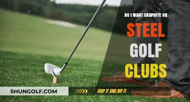 Graphite vs. Steel Golf Clubs: Which Material Suits Your Game Best?