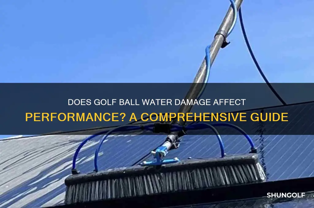 do it matter golf in water go bad