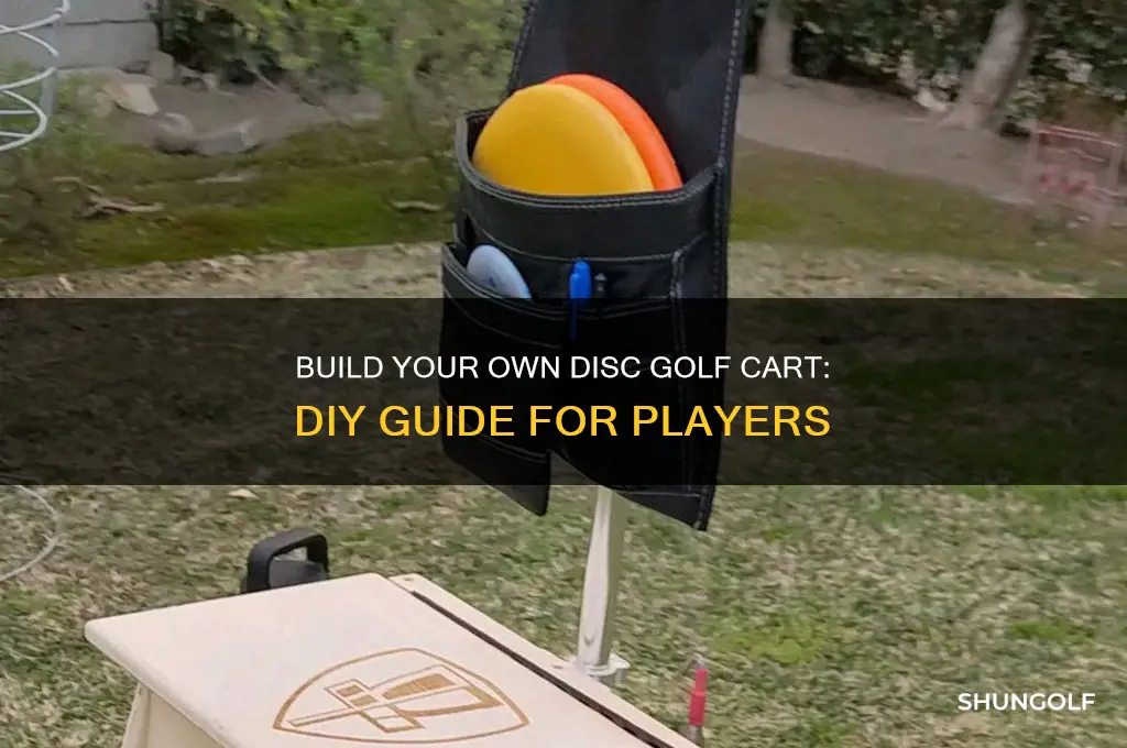 do it yourself disc golf cart
