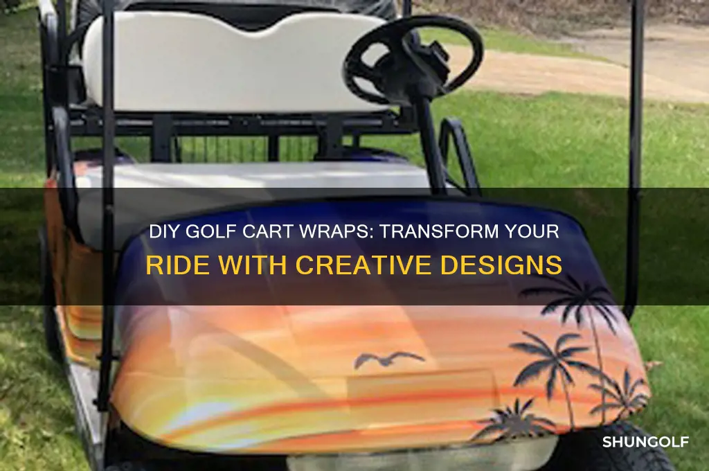 do it yourself golf cart wraps