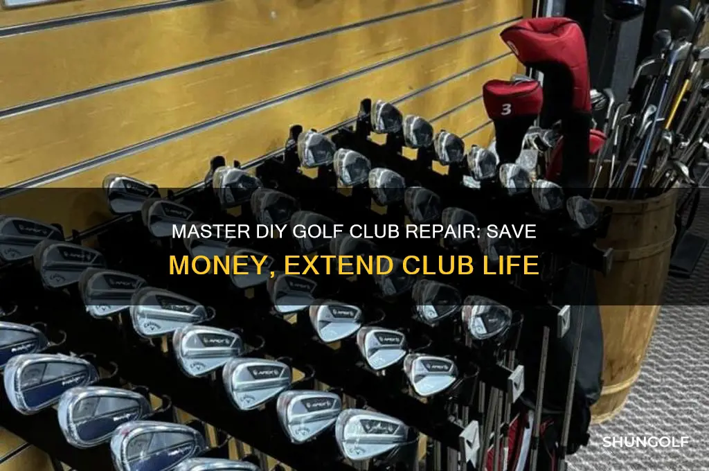 do it yourself golf club repair