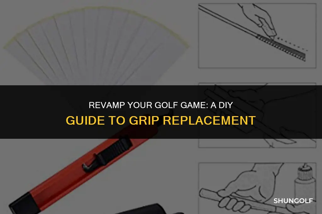 do it yourself golf grip replacement