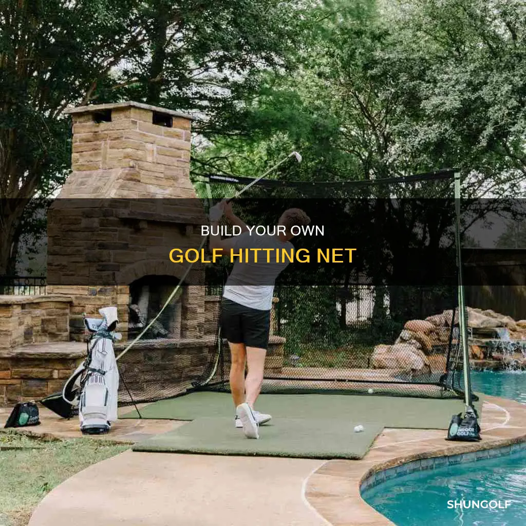 do it yourself golf hitting net