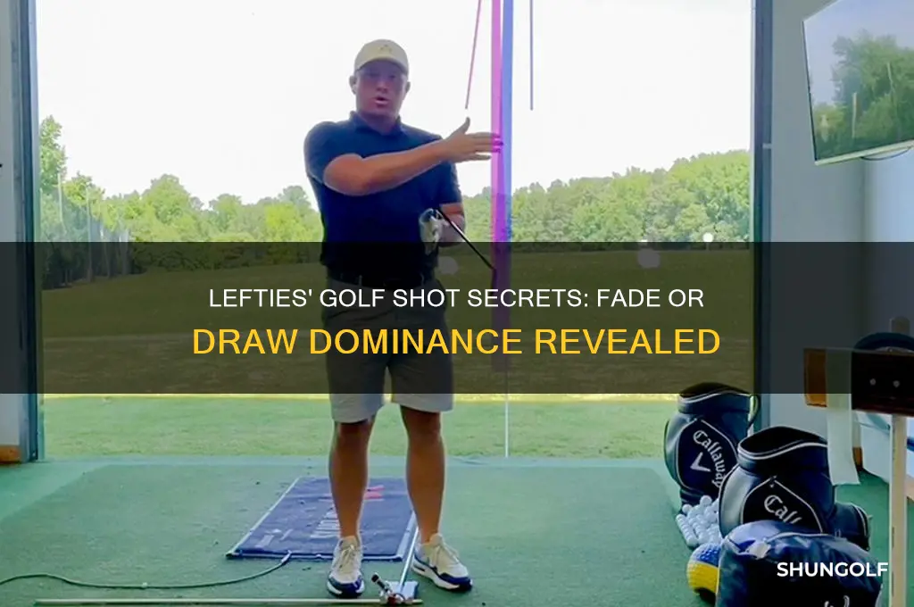 do lefties hit a ffade or rdraw golf