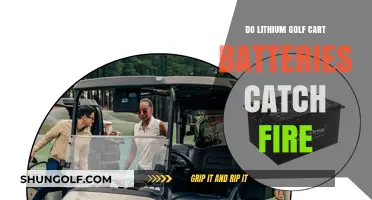Lithium Golf Cart Batteries: Fire Risks and Safety Measures Explained