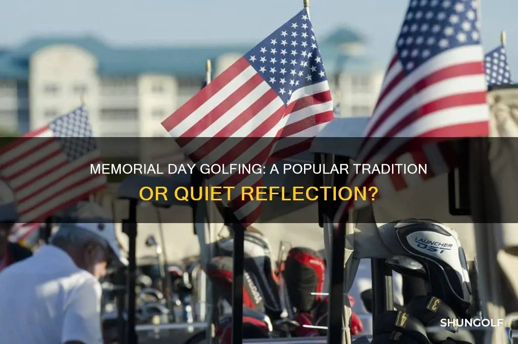 do many people golf on memorial day