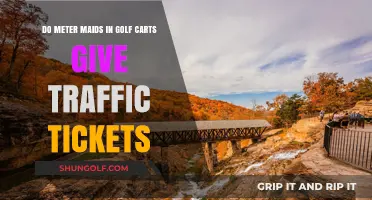Golf Cart Meter Maids: Can They Issue Traffic Tickets?