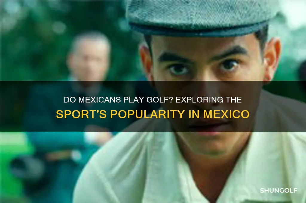 do mexicans play golf