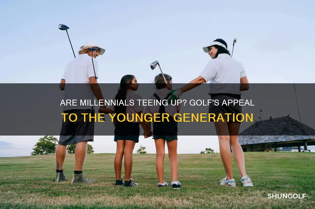 do millennials play golf