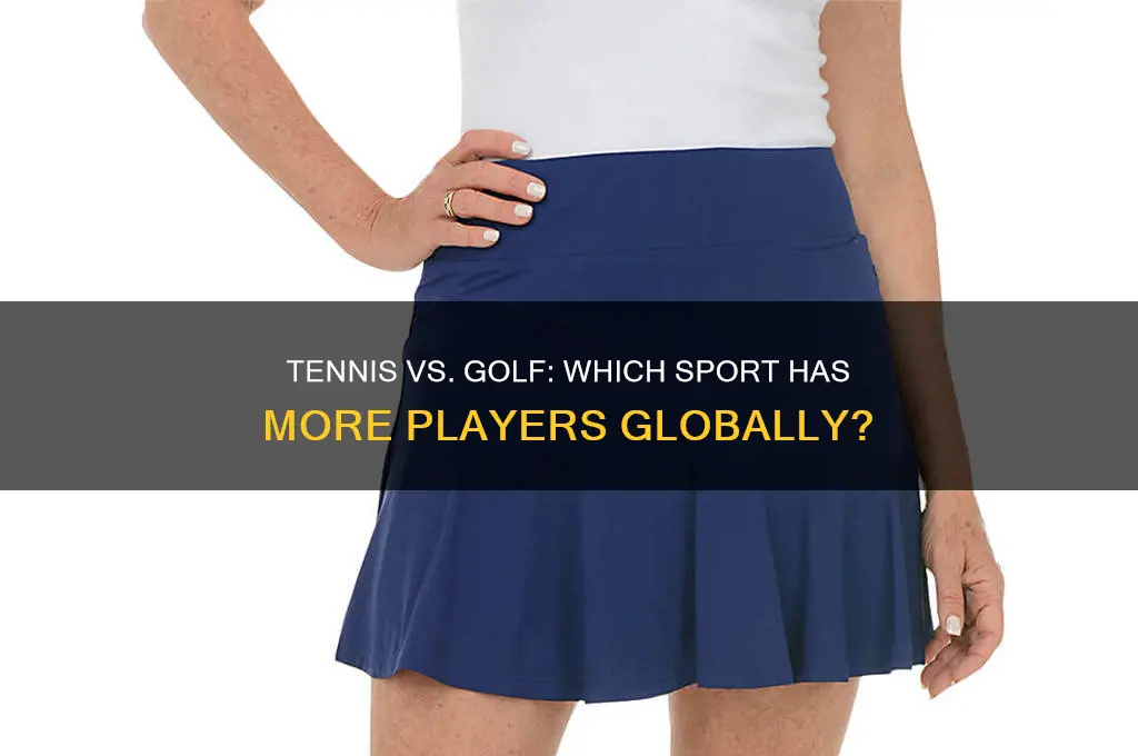 do more people play tennis or golf
