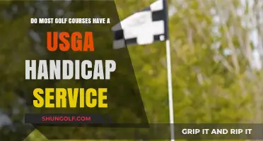 Do Most Golf Courses Offer USGA Handicap Services?