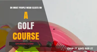 Cleats on the Golf Course: Common Practice or Rare Sight?
