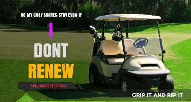 Golf Scores Retention: What Happens If You Don't Renew Your Membership?