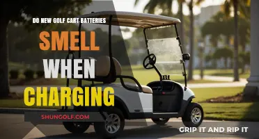 Why Golf Cart Batteries Emit Odors During Charging: Causes and Solutions