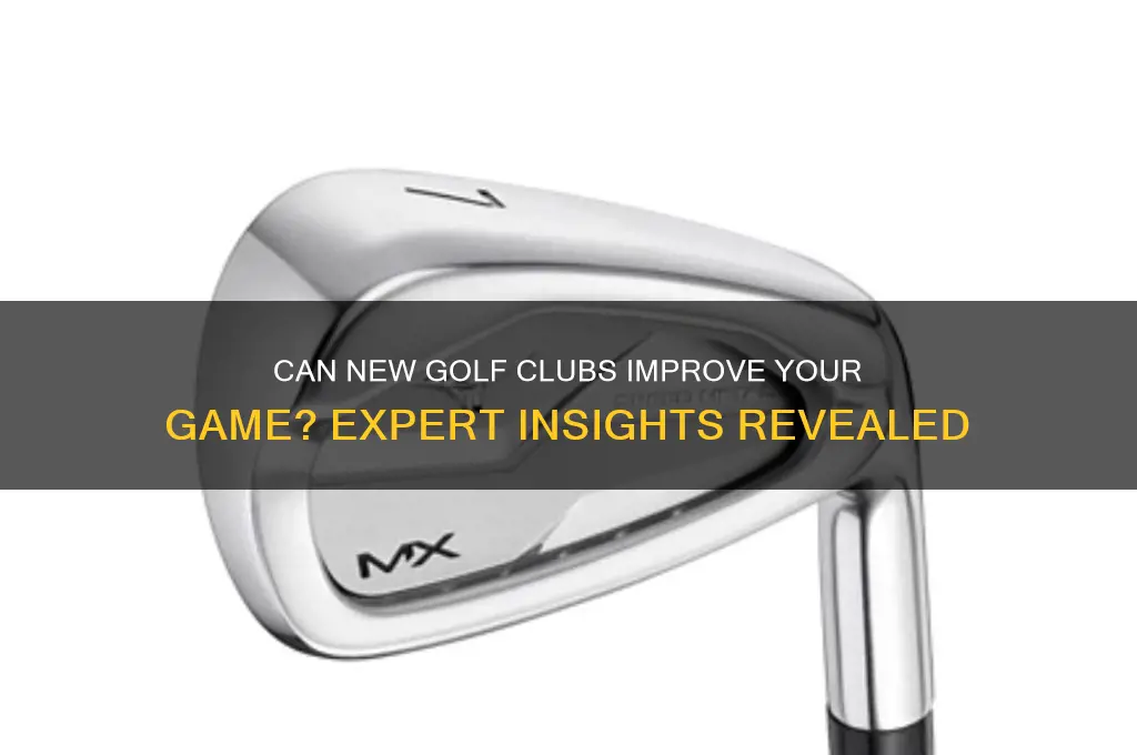 do new golf clubs make a difference
